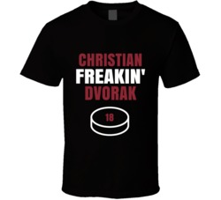 Christian Freakin Dvorak Arizona Hockey Sports Fan T Shirt Christian Freakin Dvorak Arizona Hockey Sports Fan T Shirt
