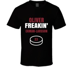 Oliver Freakin Ekman-larsson Arizona Hockey Sports Fan T Shirt Oliver Freakin Ekman-larsson Arizona Hockey Sports Fan T Shirt