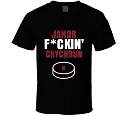 Jakob Fckin Chychrun Arizona Hockey Sports Fan T Shirt Jakob Fckin Chychrun Arizona Hockey Sports Fan T Shirt