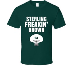 Sterling Freakin Brown Milwaukee Basketball Sports Fan T Shirt Sterling Freakin Brown Milwaukee Basketball Sports Fan T Shirt
