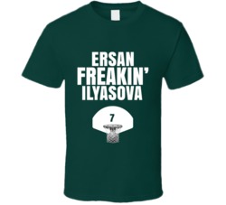 Ersan Freakin Ilyasova Milwaukee Basketball Sports Fan T Shirt Ersan Freakin Ilyasova Milwaukee Basketball Sports Fan T Shirt