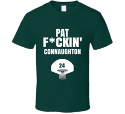 Pat Fckin Connaughton Milwaukee Basketball Sports Fan T Shirt Pat Fckin Connaughton Milwaukee Basketball Sports Fan T Shirt