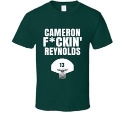Cameron Fckin Reynolds Milwaukee Basketball Sports Fan T Shirt Cameron Fckin Reynolds Milwaukee Basketball Sports Fan T Shirt