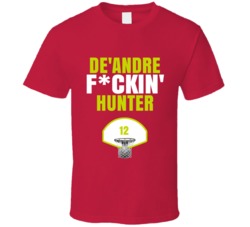 De'andre Fckin Hunter Atlanta Basketball Sports Fan T Shirt De'andre Fckin Hunter Atlanta Basketball Sports Fan T Shirt