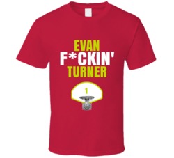 Evan Fckin Turner Atlanta Basketball Sports Fan T Shirt Evan Fckin Turner Atlanta Basketball Sports Fan T Shirt