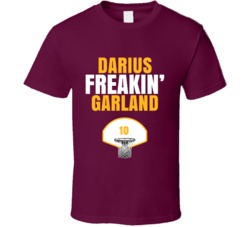 Darius Freakin Garland Cleveland Basketball Sports Fan T Shirt Darius Freakin Garland Cleveland Basketball Sports Fan T Shirt