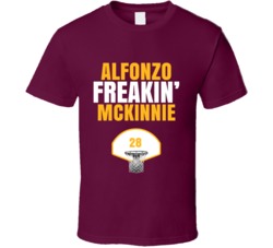 Alfonzo Freakin Mckinnie Cleveland Basketball Sports Fan T Shirt Alfonzo Freakin Mckinnie Cleveland Basketball Sports Fan T Shirt