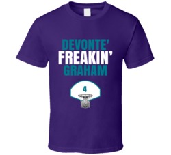 Devonte' Freakin Graham Charlotte Basketball Sports Fan T Shirt Devonte' Freakin Graham Charlotte Basketball Sports Fan T Shirt