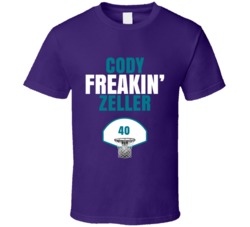Cody Freakin Zeller Charlotte Basketball Sports Fan T Shirt Cody Freakin Zeller Charlotte Basketball Sports Fan T Shirt