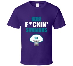 Kobi Fckin Simmons Charlotte Basketball Sports Fan T Shirt Kobi Fckin Simmons Charlotte Basketball Sports Fan T Shirt