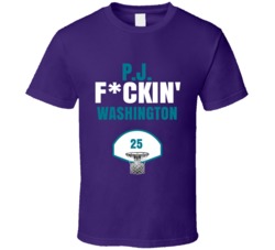 Pj Fckin Washington Charlotte Basketball Sports Fan T Shirt Pj Fckin Washington Charlotte Basketball Sports Fan T Shirt