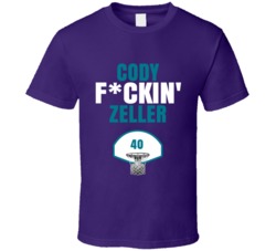 Cody Fckin Zeller Charlotte Basketball Sports Fan T Shirt Cody Fckin Zeller Charlotte Basketball Sports Fan T Shirt