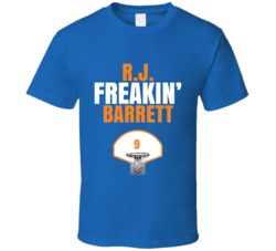Rj Freakin Barrett New York Basketball Sports Fan T Shirt Rj Freakin Barrett New York Basketball Sports Fan T Shirt