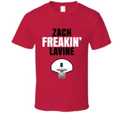 Zach Freakin Lavine Chicago Basketball Sports Fan T Shirt Zach Freakin Lavine Chicago Basketball Sports Fan T Shirt