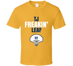 Tj Freakin Leaf Indiana Basketball Sports Fan T Shirt Tj Freakin Leaf Indiana Basketball Sports Fan T Shirt