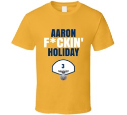 Aaron Fckin Holiday Indiana Basketball Sports Fan T Shirt Aaron Fckin Holiday Indiana Basketball Sports Fan T Shirt