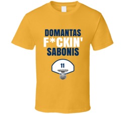 Domantas Fckin Sabonis Indiana Basketball Sports Fan T Shirt Domantas Fckin Sabonis Indiana Basketball Sports Fan T Shirt