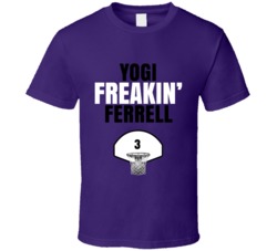 Yogi Freakin Ferrell Sacramento Basketball Sports Fan T Shirt Yogi Freakin Ferrell Sacramento Basketball Sports Fan T Shirt