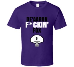 De'aaron Fckin Fox Sacramento Basketball Sports Fan T Shirt De'aaron Fckin Fox Sacramento Basketball Sports Fan T Shirt