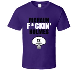 Richaun Fckin Holmes Sacramento Basketball Sports Fan T Shirt Richaun Fckin Holmes Sacramento Basketball Sports Fan T Shirt