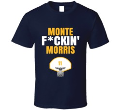 Monte Fckin Morris Denver Basketball Sports Fan T Shirt Monte Fckin Morris Denver Basketball Sports Fan T Shirt