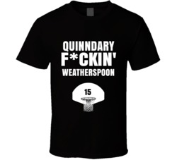 Quinndary Fckin Weatherspoon San Antonio Basketball Sports Fan T Shirt Quinndary Fckin Weatherspoon San Antonio Basketball Sports Fan T Shirt