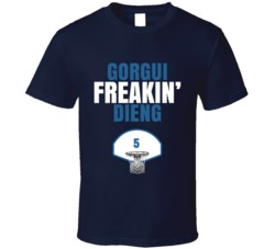 Gorgui Freakin Dieng Minnesota Basketball Sports Fan T Shirt Gorgui Freakin Dieng Minnesota Basketball Sports Fan T Shirt