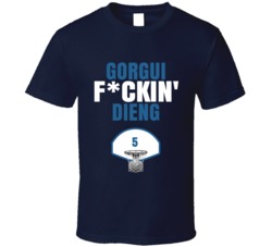 Gorgui Fckin Dieng Minnesota Basketball Sports Fan T Shirt Gorgui Fckin Dieng Minnesota Basketball Sports Fan T Shirt