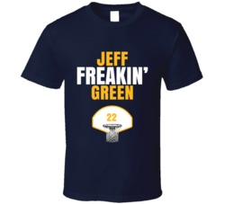 Jeff Freakin Green Utah Basketball Sports Fan T Shirt Jeff Freakin Green Utah Basketball Sports Fan T Shirt