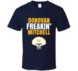 Donovan Freakin Mitchell Utah Basketball Sports Fan T Shirt Donovan Freakin Mitchell Utah Basketball Sports Fan T Shirt
