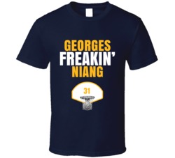 Georges Freakin Niang Utah Basketball Sports Fan T Shirt Georges Freakin Niang Utah Basketball Sports Fan T Shirt