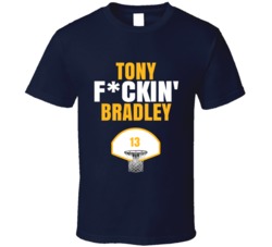 Tony Fckin Bradley Utah Basketball Sports Fan T Shirt Tony Fckin Bradley Utah Basketball Sports Fan T Shirt