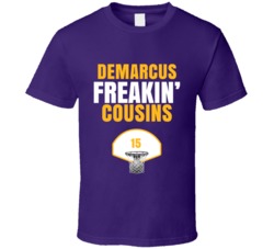 Demarcus Freakin Cousins Los Angeles Basketball Sports Fan T Shirt Demarcus Freakin Cousins Los Angeles Basketball Sports Fan T Shirt