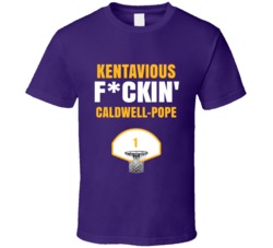 Kentavious Fckin Caldwell-pope Los Angeles Basketball Sports Fan T Shi Kentavious Fckin Caldwell-pope Los Angeles Basketball Sports Fan T Shi