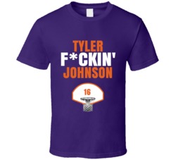 Tyler Fckin Johnson Phoenix Basketball Sports Fan T Shirt Tyler Fckin Johnson Phoenix Basketball Sports Fan T Shirt