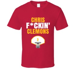 Chris Fckin Clemons Houston Basketball Sports Fan T Shirt Chris Fckin Clemons Houston Basketball Sports Fan T Shirt