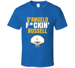 D'angelo Fckin Russell Golden State Basketball Sports Fan T Shirt D'angelo Fckin Russell Golden State Basketball Sports Fan T Shirt