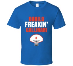 Danilo Freakin Gallinari Oklahoma City Basketball Sports Fan T Shirt Danilo Freakin Gallinari Oklahoma City Basketball Sports Fan T Shirt