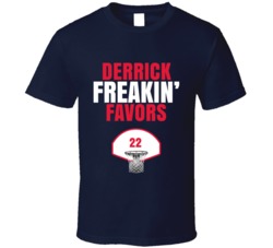 Derrick Freakin Favors New Orleans Basketball Sports Fan T Shirt Derrick Freakin Favors New Orleans Basketball Sports Fan T Shirt