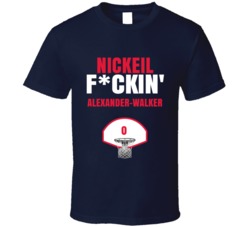 Nickeil Fckin Alexander-walker New Orleans Basketball Sports Fan T Shi Nickeil Fckin Alexander-walker New Orleans Basketball Sports Fan T Shi