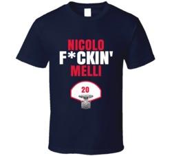 Nicolo Fckin Melli New Orleans Basketball Sports Fan T Shirt Nicolo Fckin Melli New Orleans Basketball Sports Fan T Shirt