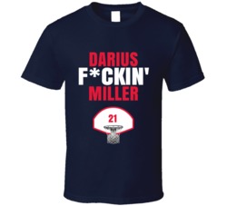 Darius Fckin Miller New Orleans Basketball Sports Fan T Shirt Darius Fckin Miller New Orleans Basketball Sports Fan T Shirt