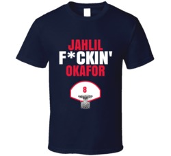 Jahlil Fckin Okafor New Orleans Basketball Sports Fan T Shirt Jahlil Fckin Okafor New Orleans Basketball Sports Fan T Shirt
