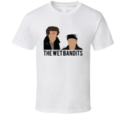 The Wet Bandits Home Alone Harry Marv Christmas Holiday Movie T Shirt
