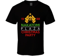Nakatomi Plaza Christmas Party 1988 Die Hard Action T Shirt Nakatomi Plaza Christmas Party 1988 Die Hard Action T Shirt