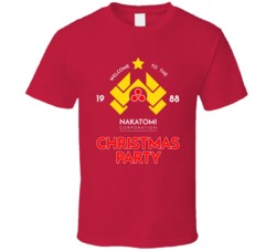 Nakatomi Plaza Christmas Party 1988 Die Hard Movie Cool T Shirt Nakatomi Plaza Christmas Party 1988 Die Hard Movie Cool T Shirt