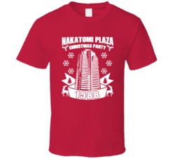 Nakatomi Plaza Christmas Party 1988 Die Hard T Shirt Nakatomi Plaza Christmas Party 1988 Die Hard T Shirt