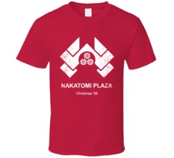 Nakatomi Plaza Christmas Party 1988 Die Hard Tower T Shirt Nakatomi Plaza Christmas Party 1988 Die Hard Tower T Shirt