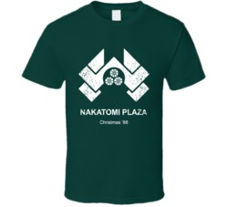Nakatomi Plaza Christmas Party 1988 Die Hard Tower Cool T Shirt Nakatomi Plaza Christmas Party 1988 Die Hard Tower Cool T Shirt