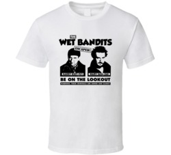The Wet Bandits Home Alone Harry Marv Christmas Holiday Movie T Shirt The Wet Bandits Home Alone Harry Marv Christmas Holiday Movie T Shirt